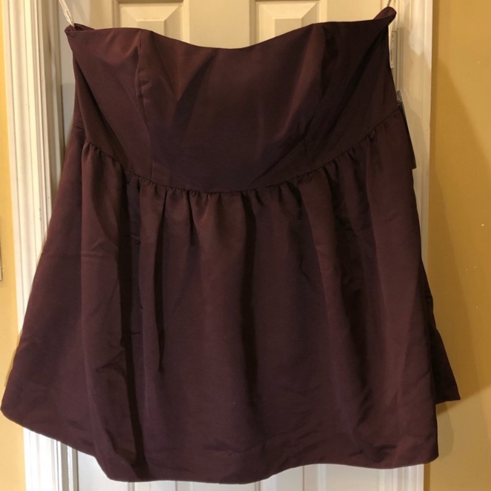 David’s Bridal NWT strapless dress Size 22